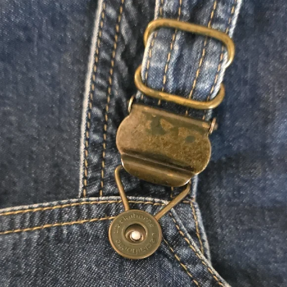 Casual Blue Denim Dress with Pockets - Picture 5 of 6